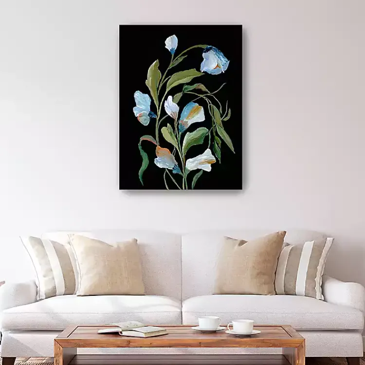 Canvas Art-Kirklands Home Midnight Foliage Canvas Art Print Multi