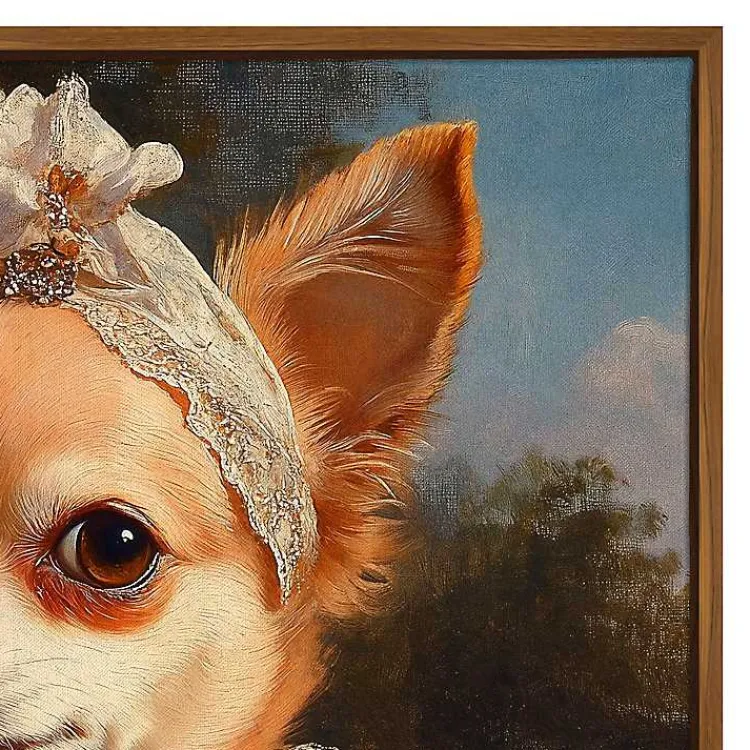 Canvas Art-Kirklands Home Baroness Bonita Barkington Framed Art Print Multi