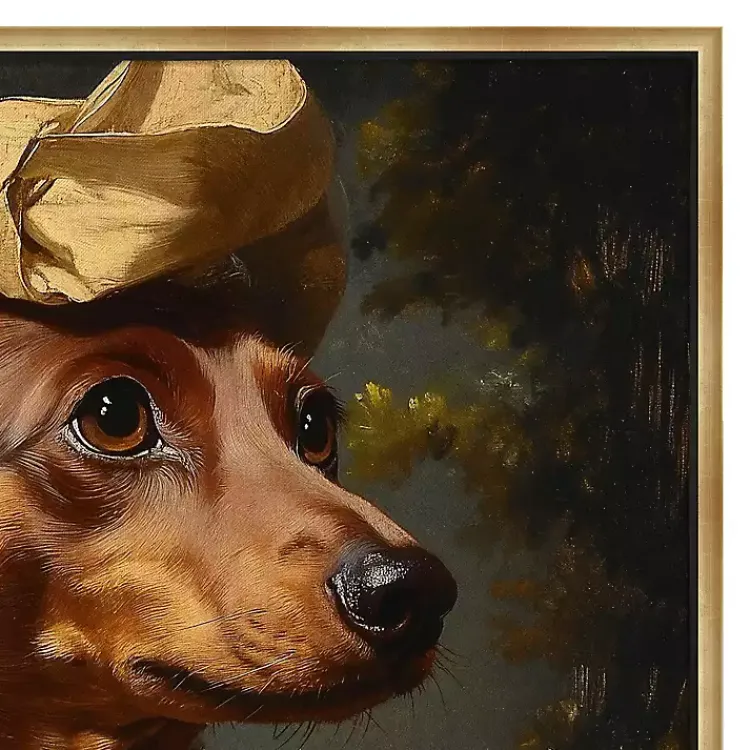 Canvas Art-Kirklands Home Lord Fitzgerald Frankfurter Framed Art Print Multi