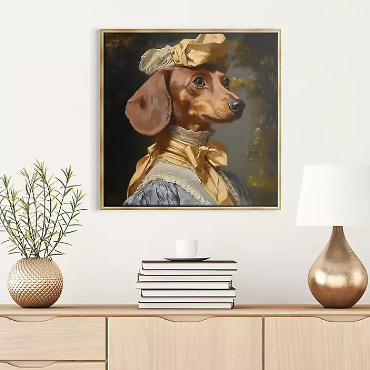 Canvas Art-Kirklands Home Lord Fitzgerald Frankfurter Framed Art Print Multi