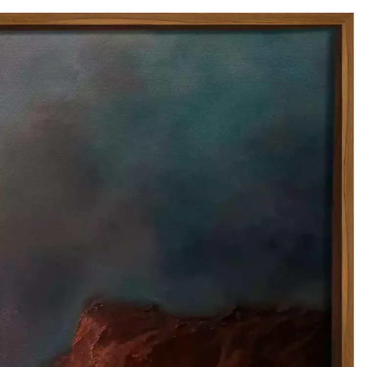 Canvas Art-Kirklands Home Turbulent Beauty Framed Canvas Art Print