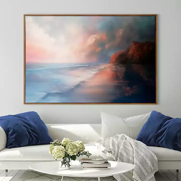 Canvas Art-Kirklands Home Turbulent Beauty Framed Canvas Art Print