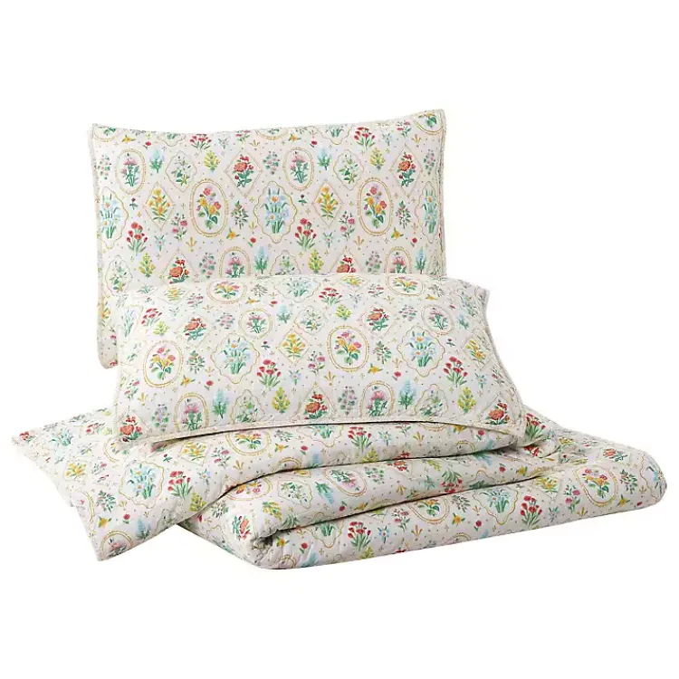 Quilts-Kirklands Home Floral Wallpaper 2-pc. Twin Quilt Set