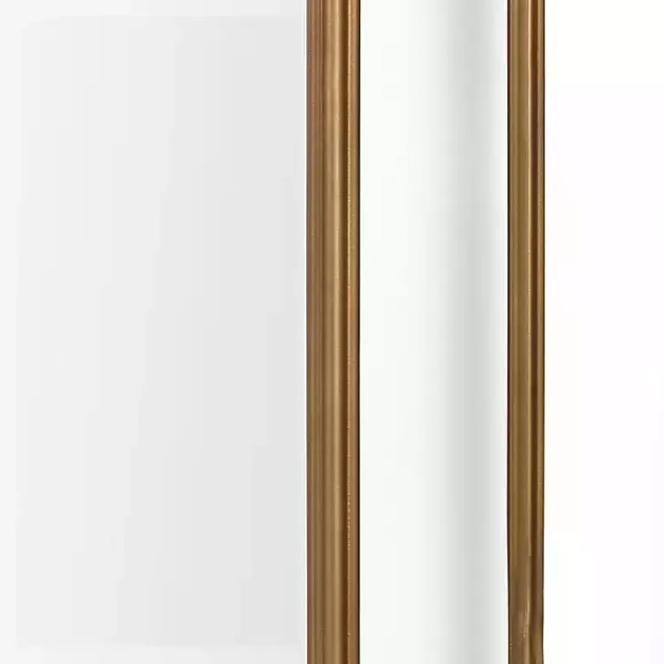 Decorative Mirrors-Kirklands Home Amir Bronze Metal Wall Mirror