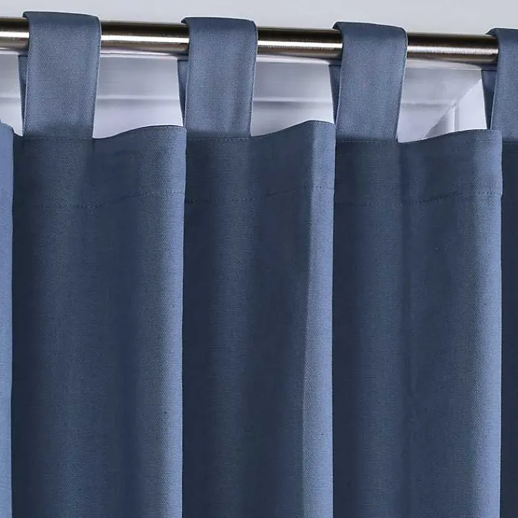 Curtains & Drapes-Kirklands Home Weathermate Blackout Curtain Panel, 54 in. Blue