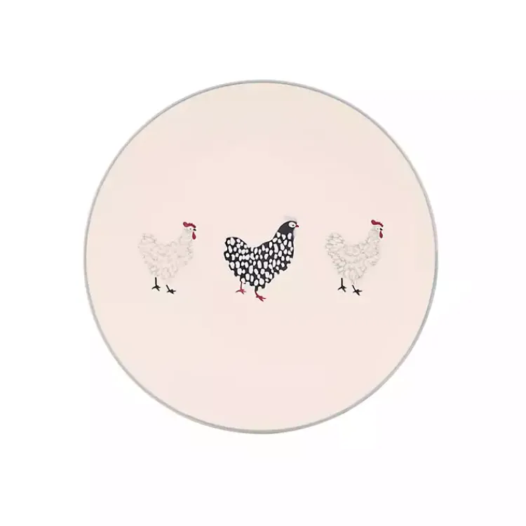 Dinnerware-Kirklands Home Rooster Stoneware 16-pc. Dinnerware Set Ivory