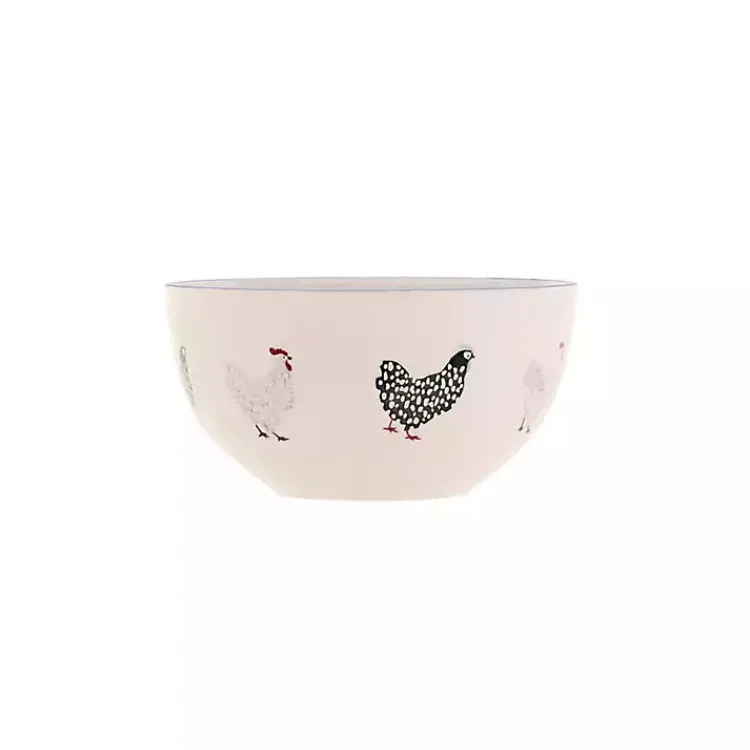 Dinnerware-Kirklands Home Rooster Stoneware 16-pc. Dinnerware Set Ivory