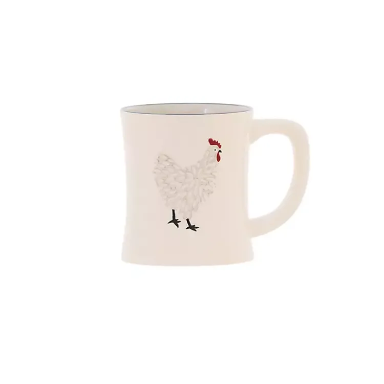 Dinnerware-Kirklands Home Rooster Stoneware 16-pc. Dinnerware Set Ivory