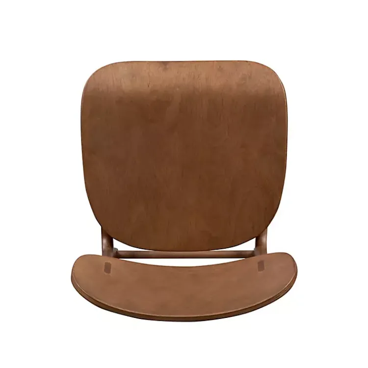 Bar Stools & Counter Height Stools-Kirklands Home Light Mid-Century Modern Bar Stool Brown