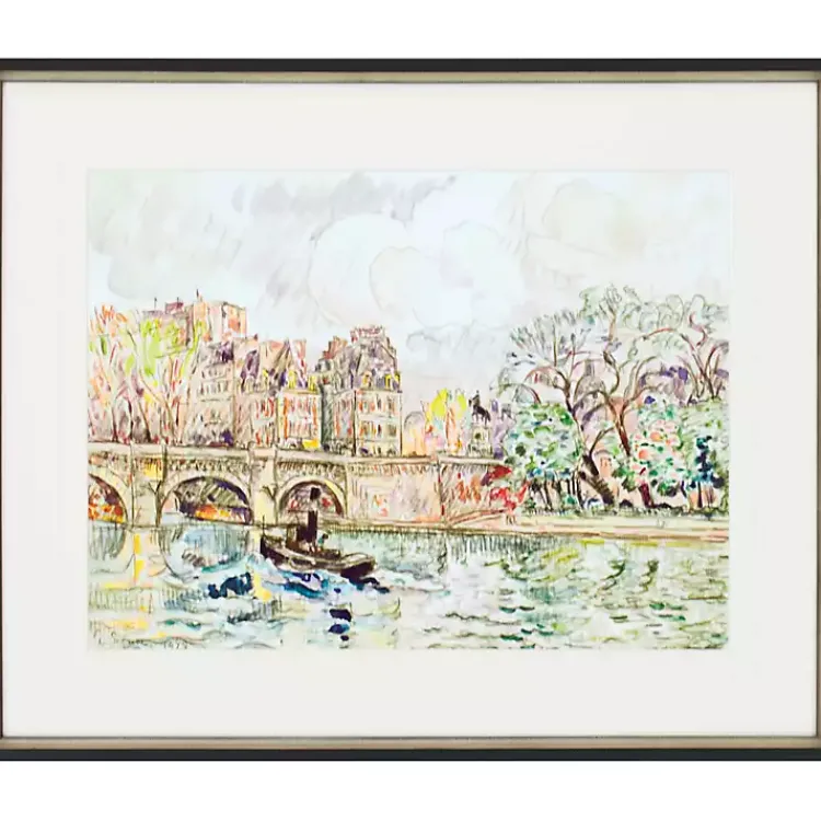 Framed Art-Kirklands Home Place Dauphine Framed Art Print Multi