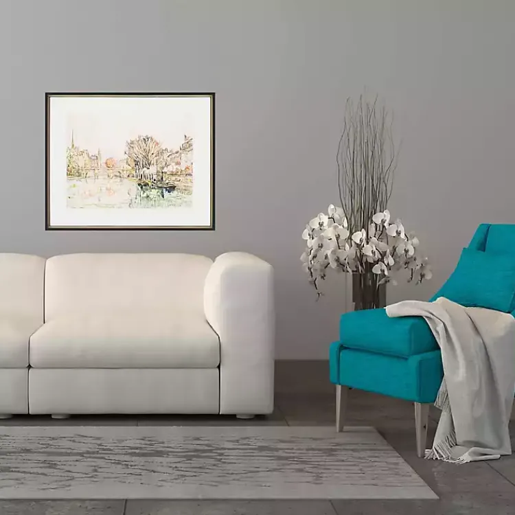 Framed Art-Kirklands Home The Pont Neuf Framed Art Print Multi