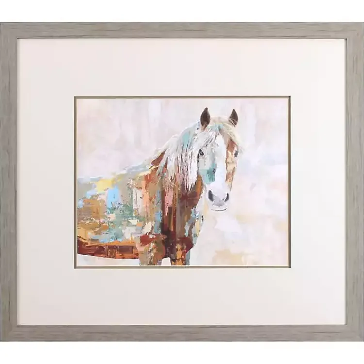 Framed Art-Kirklands Home Dappled Horse I Framed Art Print Multi