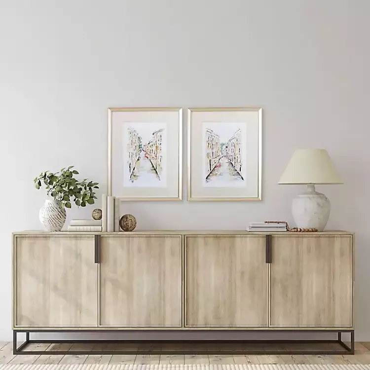 Framed Art-Kirklands Home Venice Memories Framed Art Prints, Set of 2 White