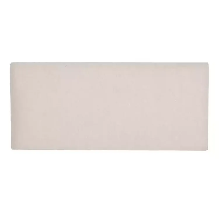 Benches & Ottomans-Kirklands Home Upholstered Seashell Wood Bench Ivory