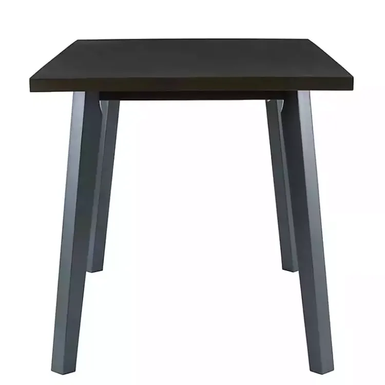 Dining Tables-Kirklands Home Blue and Gray Wood Aliza Counter Height Table