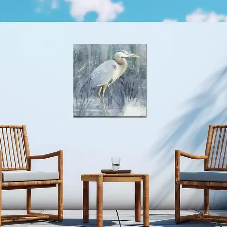 Outdoor Wall Decor-Kirklands Home Shadowy Marsh Outdoor Canvas Art Print