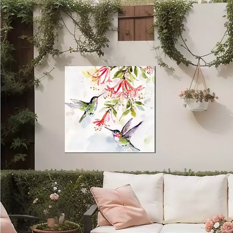 Outdoor Wall Decor-Kirklands Home Flit and Flitter Outdoor Canvas Art Print