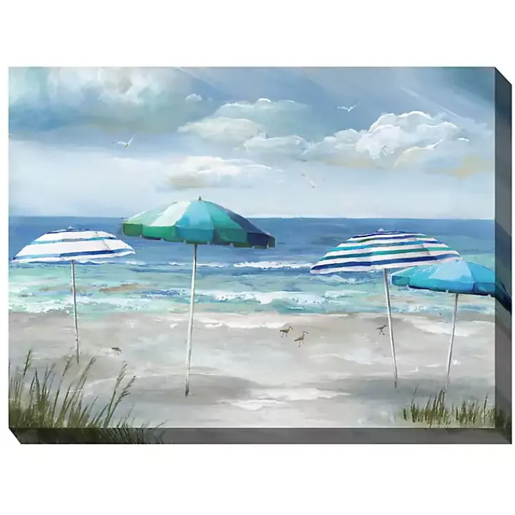 Outdoor Wall Decor-Kirklands Home Shady Ladies Outdoor Canvas Art Print