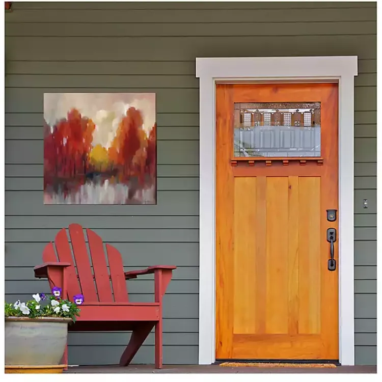 Outdoor Wall Decor-Kirklands Home Shades of Fall Outdoor Canvas Art Print