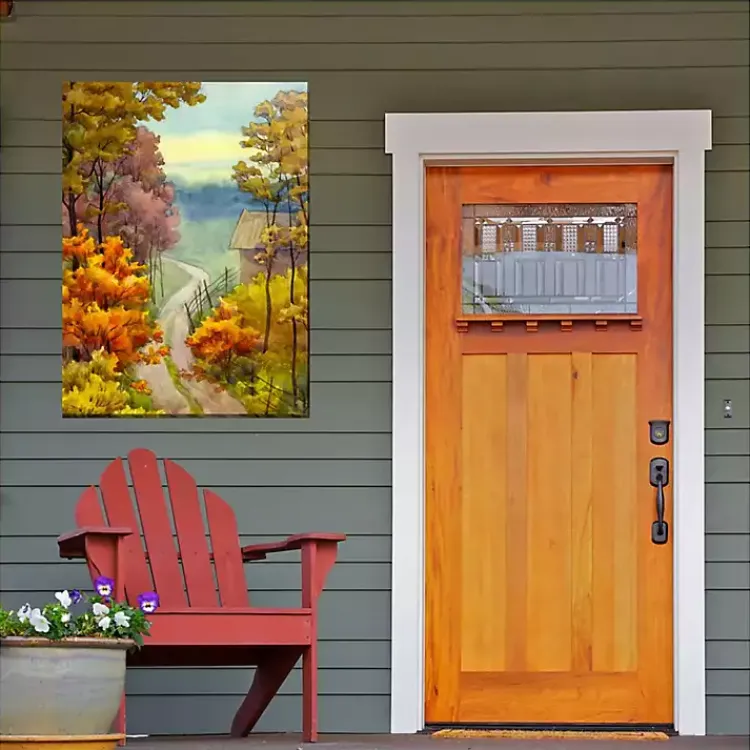 Outdoor Wall Decor-Kirklands Home Rambling Road Outdoor Canvas Art Print