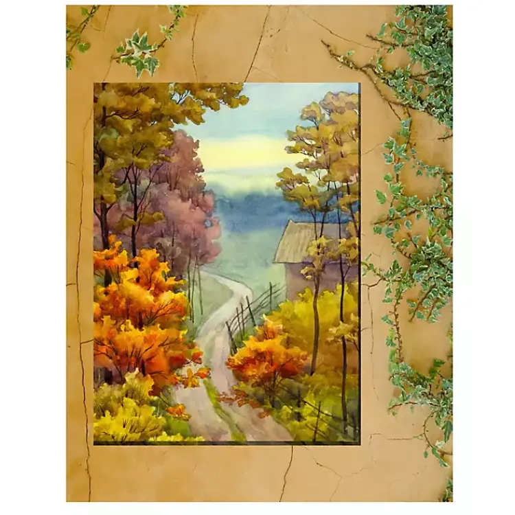 Outdoor Wall Decor-Kirklands Home Rambling Road Outdoor Canvas Art Print