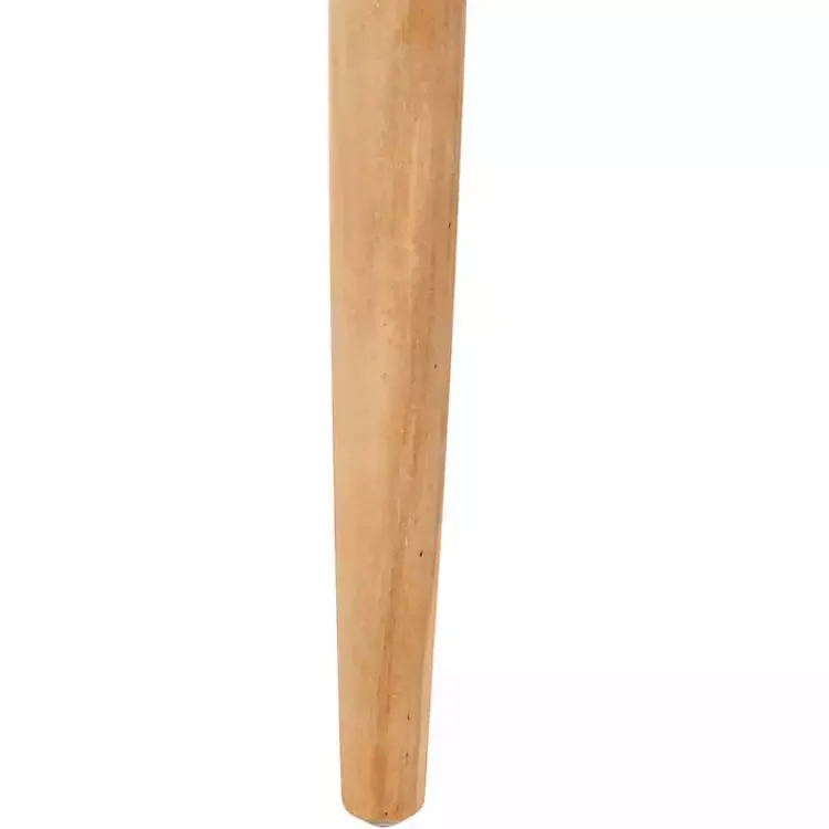 Accent Chairs-Kirklands Home Leather Woven Accent Chair White