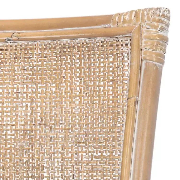 Dining Chairs-Kirklands Home Rattan Chiara Dining Chairs, Set of 2 White