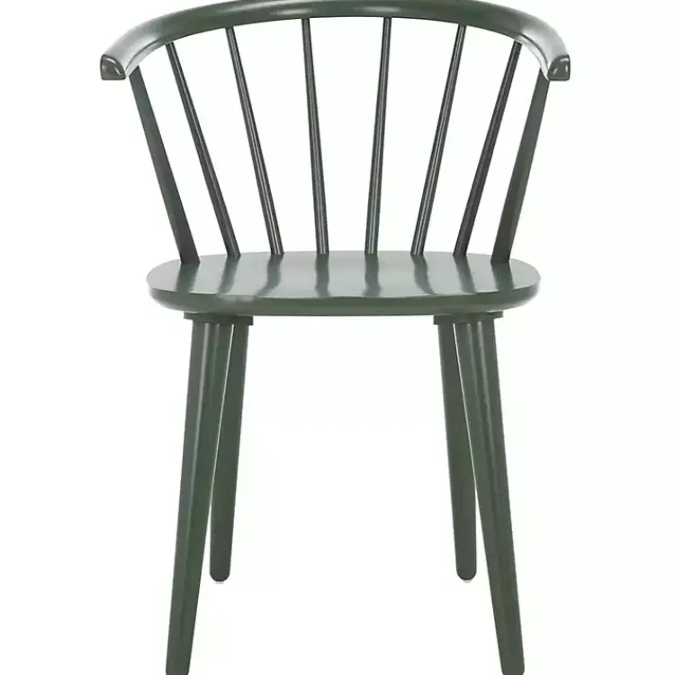 Dining Chairs-Kirklands Home Dark Blanchard Dining Chairs, Set of 2 Green