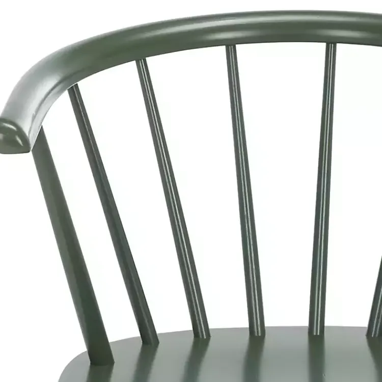 Dining Chairs-Kirklands Home Dark Blanchard Dining Chairs, Set of 2 Green