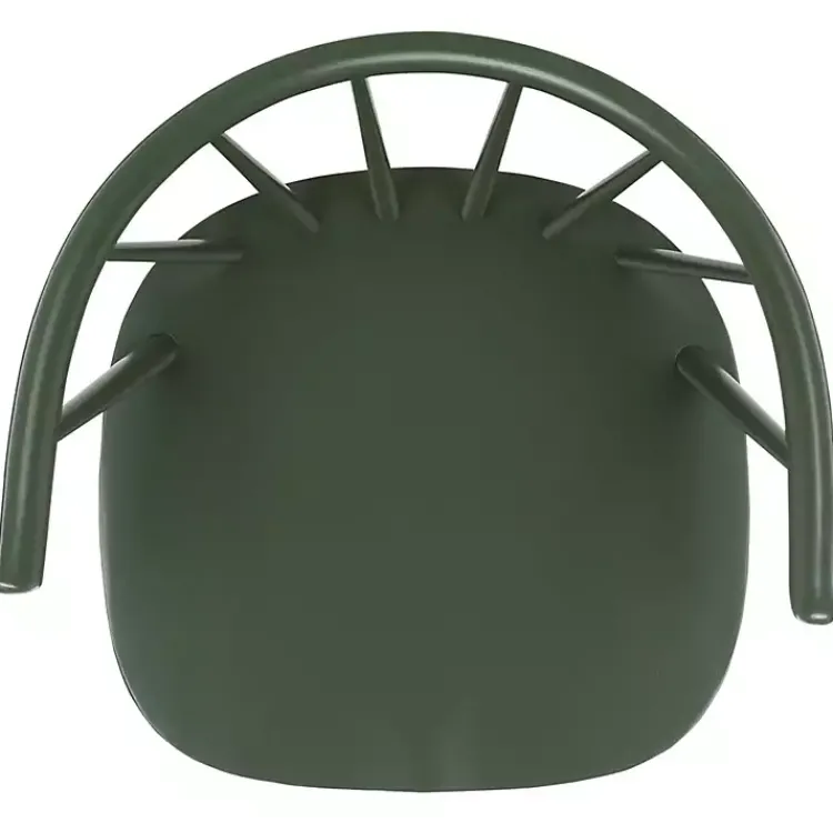 Dining Chairs-Kirklands Home Dark Blanchard Dining Chairs, Set of 2 Green