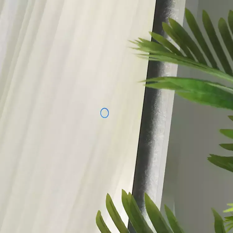 Full Length & Floor Mirrors-Kirklands Home Montauk LED Full Length Mirror Silver