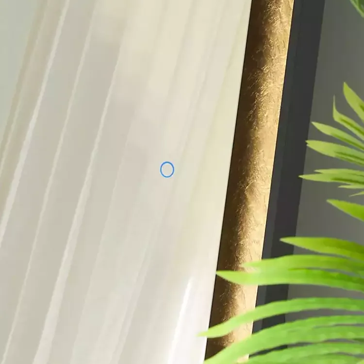 Full Length & Floor Mirrors-Kirklands Home Montauk LED Full Length Mirror Gold