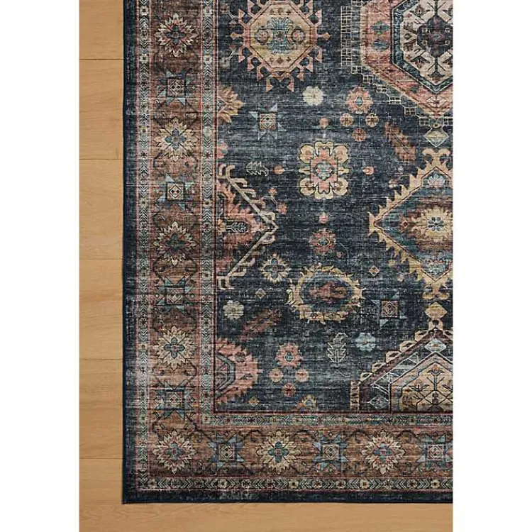 Accent Rugs-Kirklands Home Anniston Denim Sunset Accent Rug, 2x4