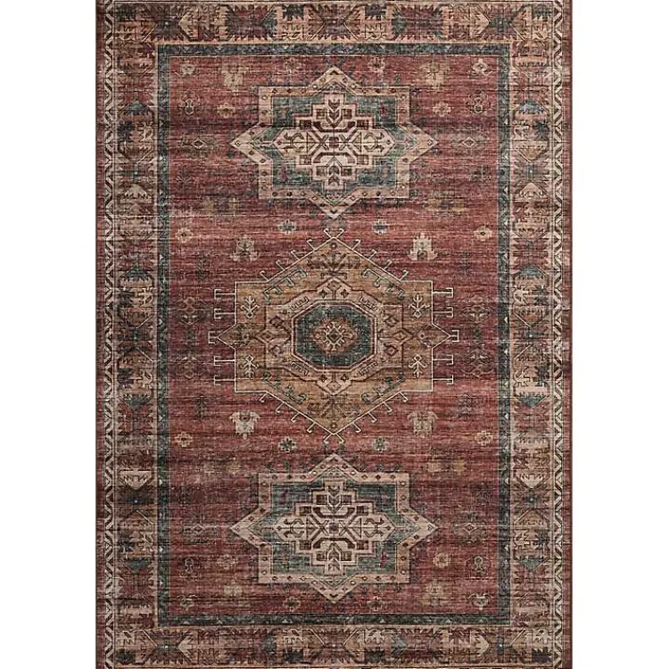 Area Rugs-Kirklands Home Anniston Spice Area Rug, 5x8