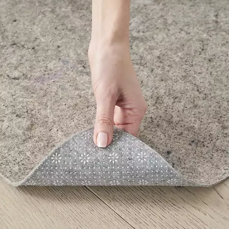 Area Rugs-Kirklands Home Reversible Non-Slip Rug Pad, 3x5 Gray