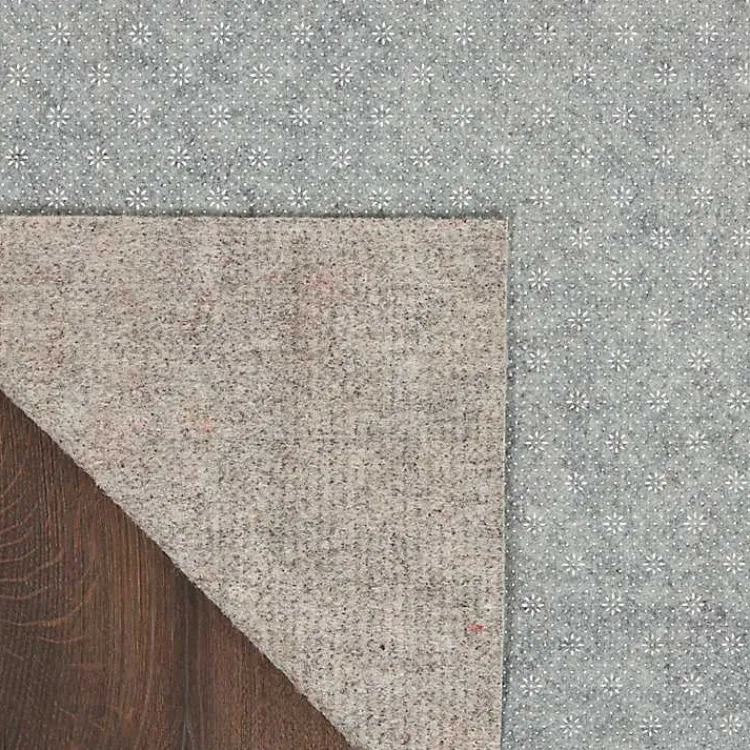 Area Rugs-Kirklands Home Reversible Non-Slip Rug Pad, 3x5 Gray