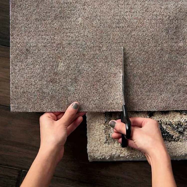 Area Rugs-Kirklands Home Reversible Non-Slip Rug Pad, 9x10 Gray