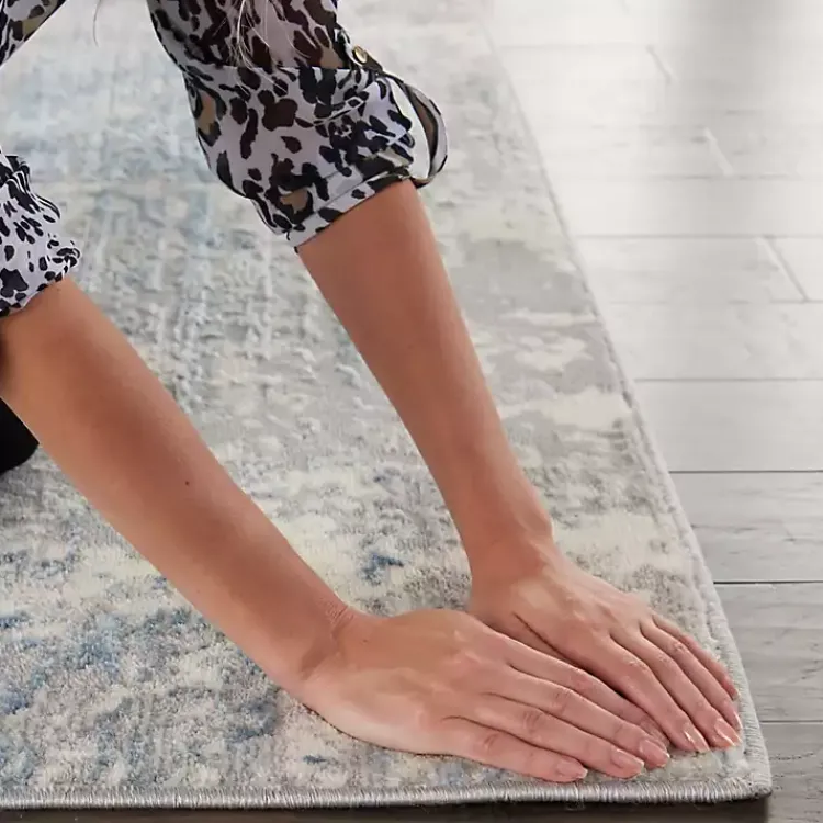 Area Rugs-Kirklands Home Triangle Rug Grippers, Set of 8 Black