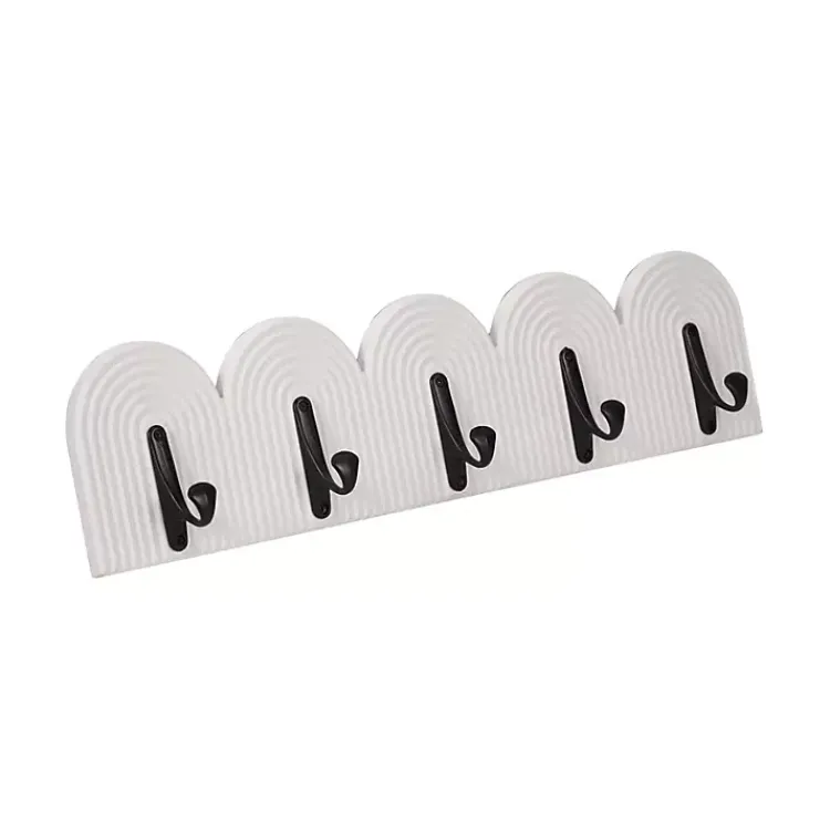 Hooks-Kirklands Home White Arched Wall Hooks