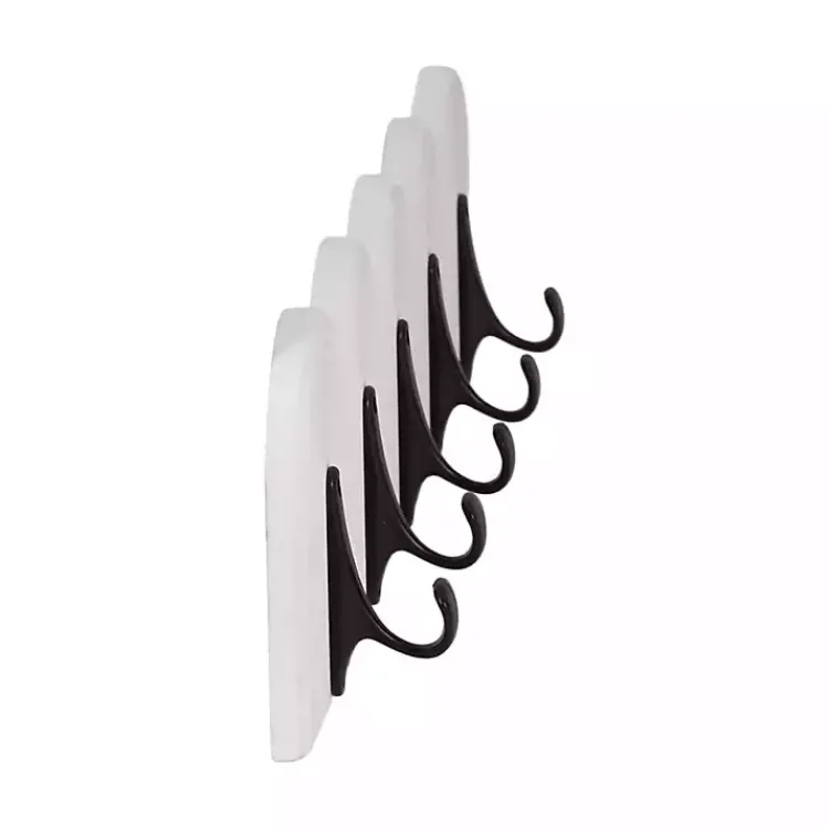Hooks-Kirklands Home White Arched Wall Hooks