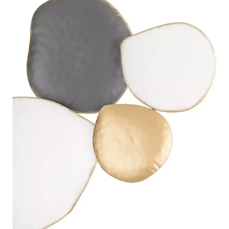 Hooks-Kirklands Home Metal Organic Edge Wall Plaque