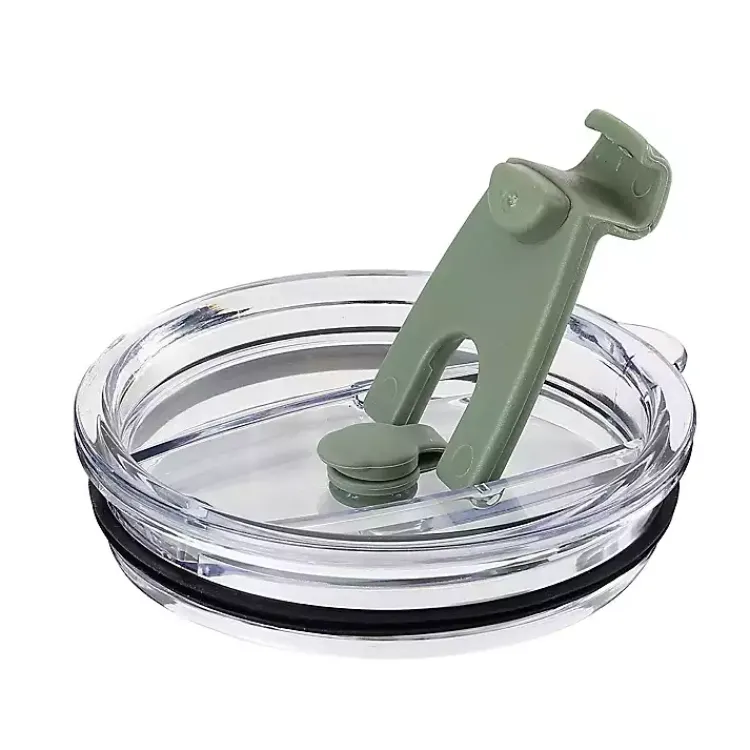 Glassware & Drinkware-Kirklands Home Sage 40 oz. Insulated Travel Tumbler Green