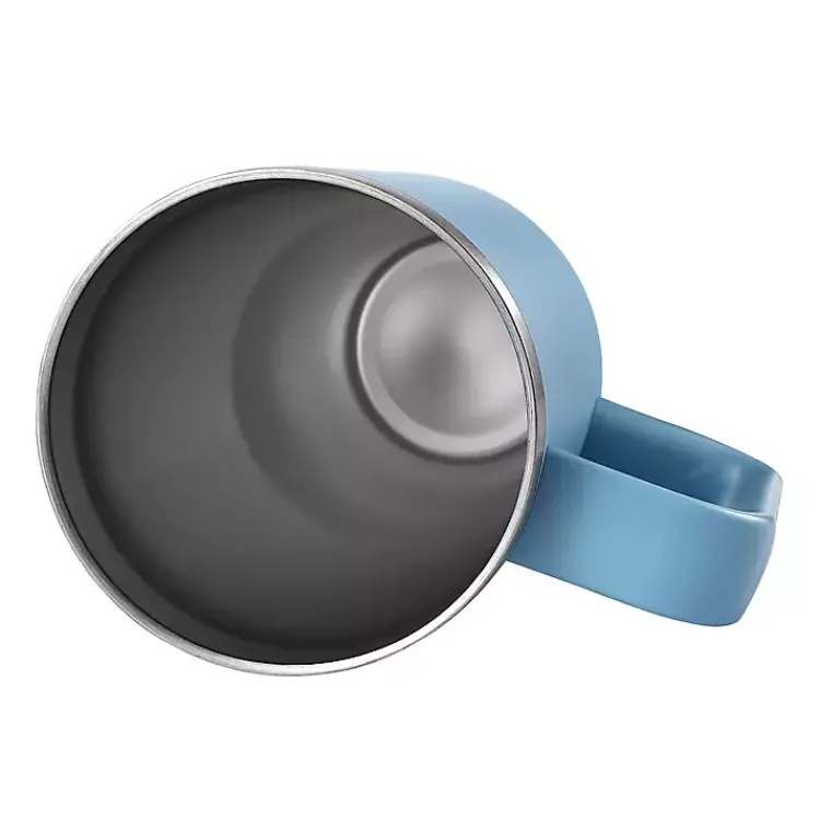 Glassware & Drinkware-Kirklands Home Light 40 oz. Insulated Travel Tumbler Blue