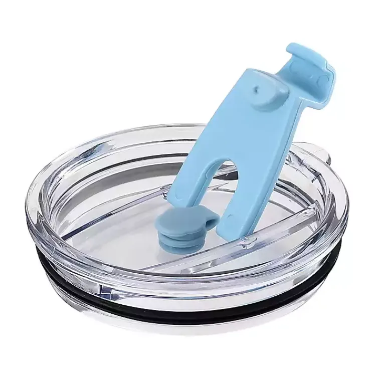 Glassware & Drinkware-Kirklands Home Light 40 oz. Insulated Travel Tumbler Blue