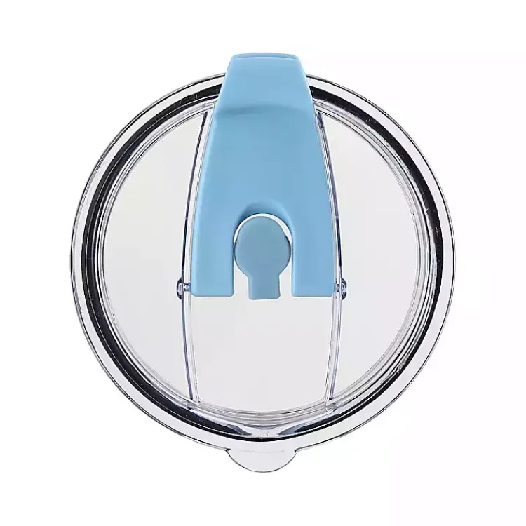 Glassware & Drinkware-Kirklands Home Light 40 oz. Insulated Travel Tumbler Blue