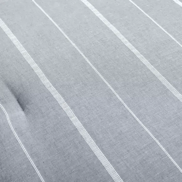 Comforters-Kirklands Home Classic Stripe 3-pc. Full/Queen Comforter Set Blue