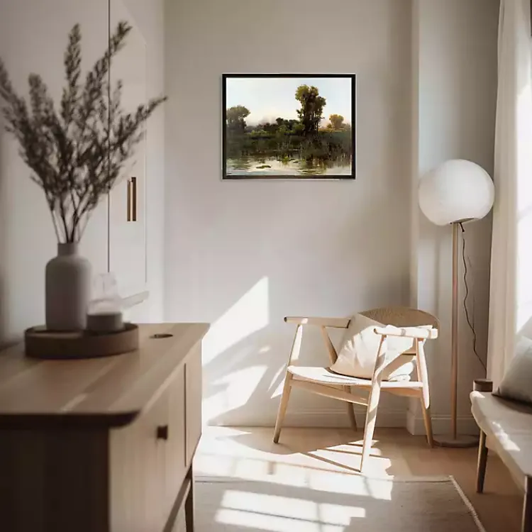 Framed Art-Kirklands Home Wetland Landscape Framed Art Print