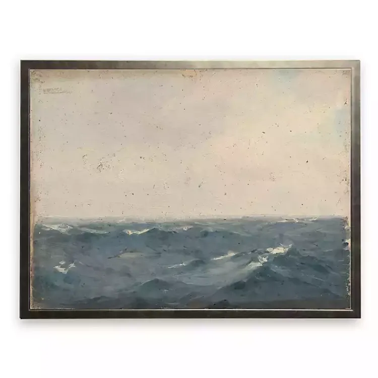 Framed Art-Kirklands Home Vintage Waves Framed Art Print