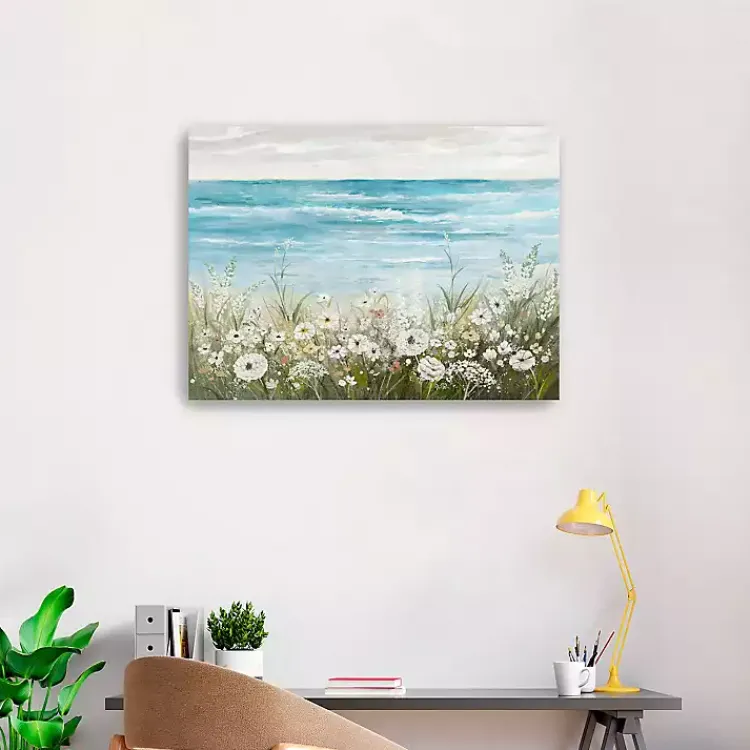 Canvas Art-Kirklands Home Floral Coast Canvas Art Print, 32x24 in.