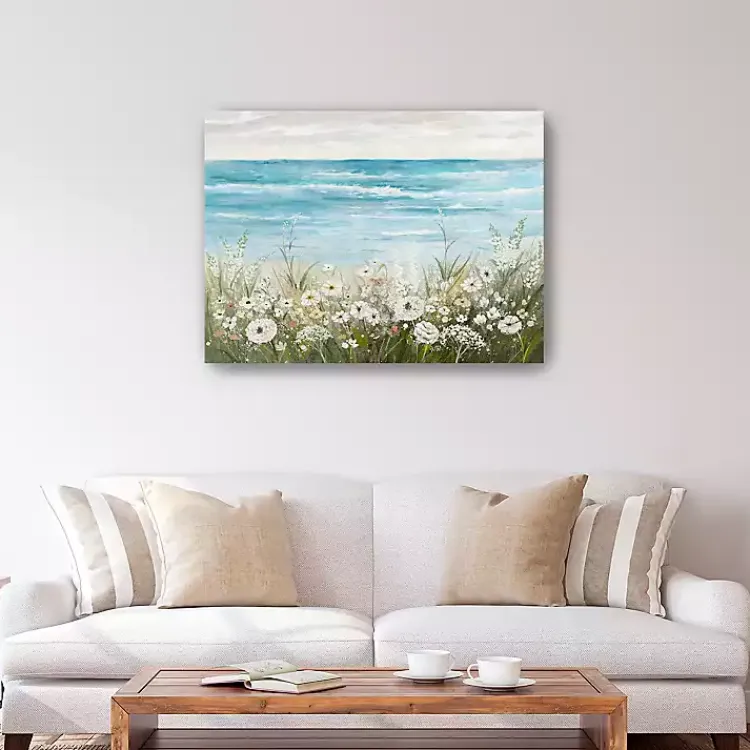 Canvas Art-Kirklands Home Floral Coast Canvas Art Print, 40x30 in.